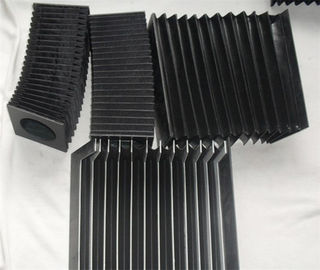 Rectangular Accordion Bellow Cover Plastic Nylon Material For Lifting Table