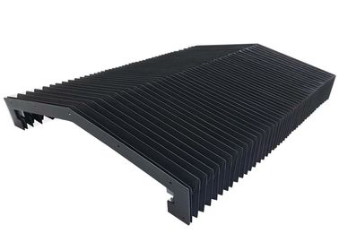 Rectangular Accordion Bellow Cover Plastic Nylon Material For Lifting Table