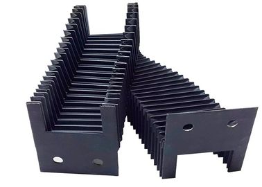 CNC Linear Guide Rail Accordion Bellows Cover Prevent Dusts  Fire Resistant