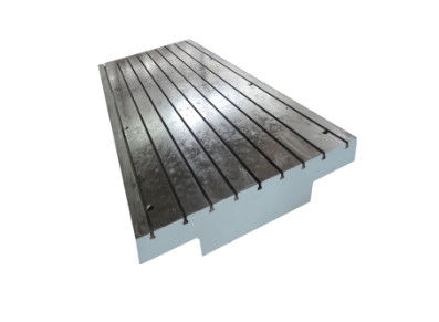 Testing Surface Hb170 600x400mm Cast Iron Bed Plates With T Slot